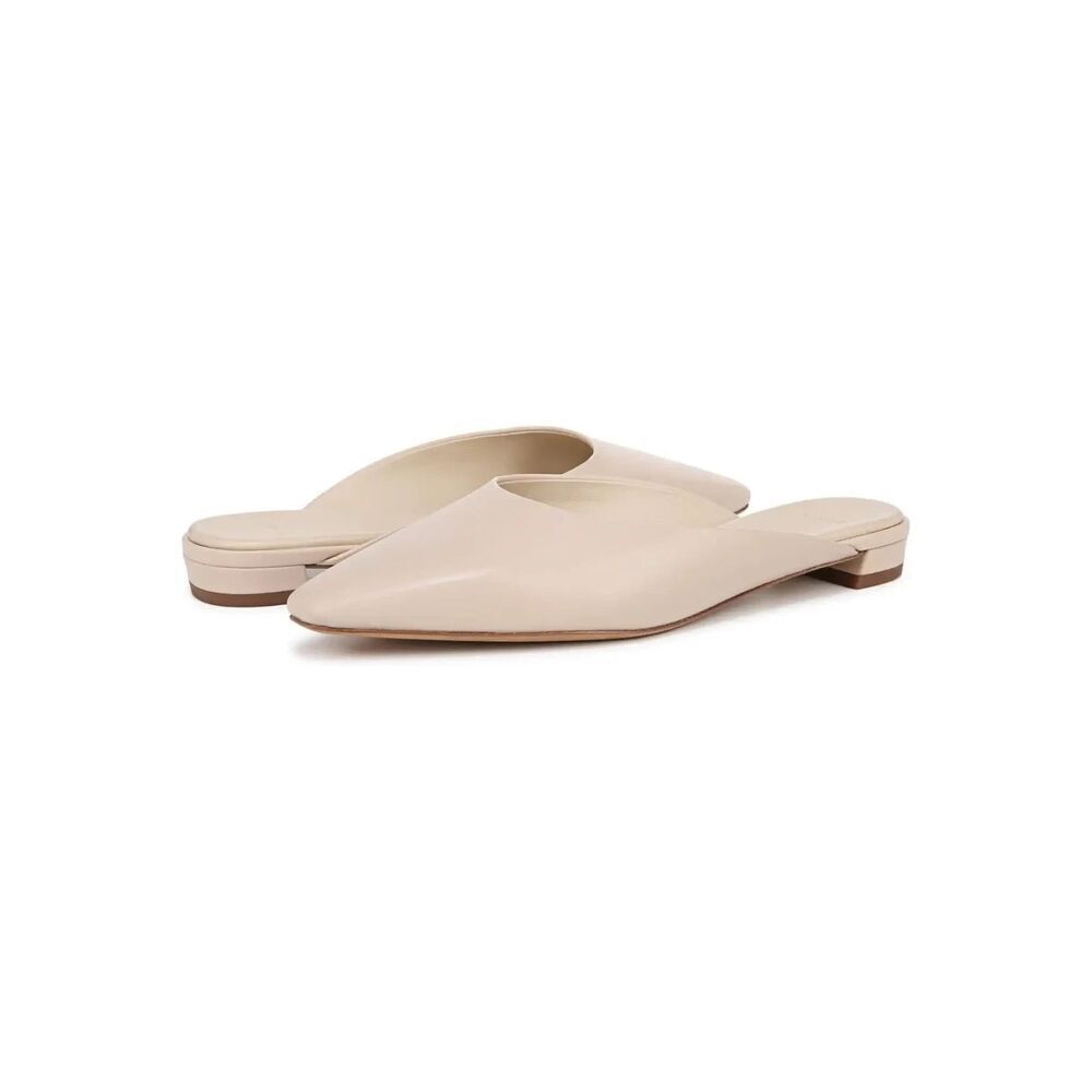 $265 Vince Women's Ana Slip On Pointed Toe Mule Slides Shoes Size 10M New
